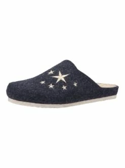 Coupon 🥰 Clogs & Pantoletten Cosmos Comfort Hausschuhe In Navy Günstig Kaufen 😉