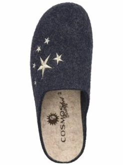 Coupon 🥰 Clogs & Pantoletten Cosmos Comfort Hausschuhe In Navy Günstig Kaufen 😉 -Angebote Cosmos-Comfort Store cosmos comfort hausschuhe in navy 5
