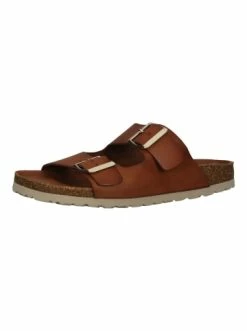 Angebote 😍 Clogs & Pantoletten Cosmos Comfort Pantoletten In Cognac Günstig Kaufen 🧨