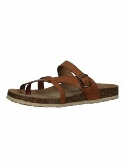 Besorgen ⭐ Sandalen Cosmos Comfort Pantoletten In Cognac Günstig Kaufen 😉