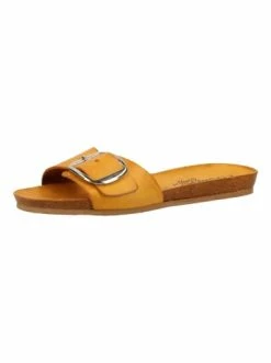 Neu 🌟 Clogs & Pantoletten Cosmos Comfort Pantoletten In Gelb Günstig Kaufen 🥰