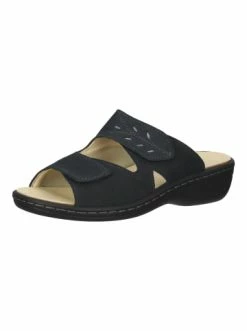 Brandneu 🎁 Clogs & Pantoletten Cosmos Comfort Pantoletten In Navy Günstig Kaufen ⌛