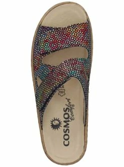 Brandneu 😍 Clogs & Pantoletten Cosmos Comfort Pantoletten In Schwarz Multi Günstig Kaufen ⌛ -Angebote Cosmos-Comfort Store cosmos comfort pantoletten in schwarz multi 5