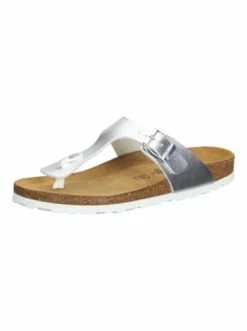 Angebote ⭐ Sandalen Cosmos Comfort Pantoletten In Silber Günstig Kaufen ✔️