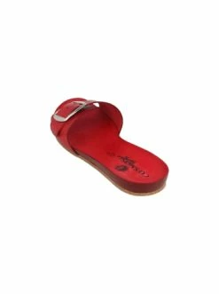 Am billigsten 🔥 Clogs & Pantoletten Cosmos Comfort Pantoletten In Übergrößen In Rot Günstig Kaufen 😀