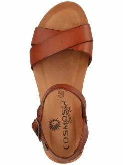 Aktion 💯 Cosmos Comfort 🩴 Sandalen In Braun Günstig Kaufen ⌛ -Angebote Cosmos-Comfort Store cosmos comfort sandalen in braun 5