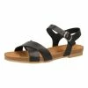 Blitzangebot ⭐ Cosmos Comfort 🩴 Sandalen In Schwarz Günstig Kaufen 🧨
