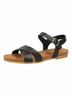 Blitzangebot ⭐ Cosmos Comfort 🩴 Sandalen In Schwarz Günstig Kaufen 🧨
