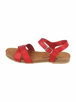 Auslauf 🎉 Cosmos Comfort 🩴 Sandalen In Übergrößen In Rot Günstig Kaufen ✔️