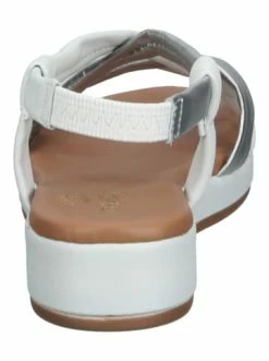 Bestes Angebot 😍 Cosmos Comfort 🩴 Sandalen In Weiß/Silber Günstig Kaufen 🤩 -Angebote Cosmos-Comfort Store cosmos comfort sandalen in weiss silber 4