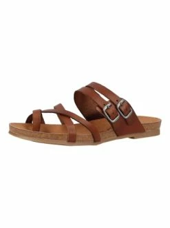 Bestpreis 🛒 Sandalen Cosmos Comfort Zehensteg In Nussbraun Günstig Kaufen 🎁