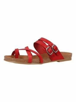 Rabatt 🎁 Sandalen Cosmos Comfort Zehensteg In Rot Günstig Kaufen 💯